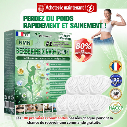 💖Pharmacie en ligne française×  p𝒖𝒓𝒆𝒍𝒐𝒓𝒂® NAD × 𝑬𝑮𝑪𝑮 20-𝒆𝒏-𝟏 𝐏𝐚𝙩𝙘𝙝 𝙈𝙞𝙘𝙧𝙤𝙣é𝙚𝒅𝒍𝒆 𝑨𝒗𝒂𝐧𝐜é 𝙉𝙖𝒏𝒐 (𝐔𝐧𝐞 𝐬𝐞𝐮𝐥𝐞 𝐟𝐨𝐢𝐬 𝐩𝐚𝐫 𝐣𝐨𝐮𝐫, 𝐜𝐡𝐚𝐧𝐠𝐞𝐦𝐞𝐧𝐭𝐬 𝐯𝐢𝐬𝐢𝐛𝐥𝐞𝐬 𝐞𝐧 𝟕 𝐣𝐨𝐮𝐫𝐬) ✅𝐏𝐨𝐮𝐫 𝐥’𝐨𝐛é𝐬𝐢𝐭é, 🅟🅔🅐🅤 🅡🅔🅛â🅒🅗é🅔,𝐝𝐢𝐚𝐛è𝐭𝐞, 𝐚𝐩𝐧é𝐞 𝐝𝐮 𝐬𝐨𝐦𝐦𝐞𝐢𝐥, 𝐩𝐫𝐨𝐛𝐥è𝐦𝐞𝐬 𝐚𝐫𝐭𝐢𝐜𝐮𝐥𝐚𝐢𝐫𝐞𝐬, 𝐞𝐭 𝐛𝐢𝐞𝐧 𝐩𝐥𝐮𝐬