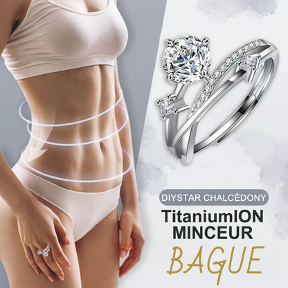 🔥 DERNIER JOUR -80% : Bague de Magnétologie Lymphatique en Diamant CZTICLE®
