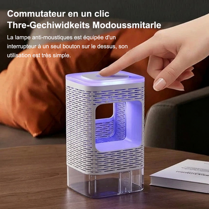 🔦Piège à insectes silencieux – Contre les moustiques, moucherons et mites🦟
