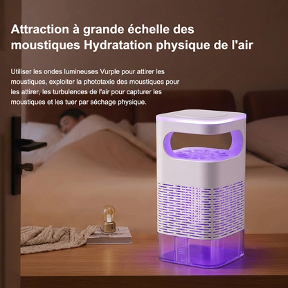 🔦Piège à insectes silencieux – Contre les moustiques, moucherons et mites🦟