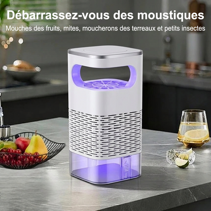 🔦Piège à insectes silencieux – Contre les moustiques, moucherons et mites🦟