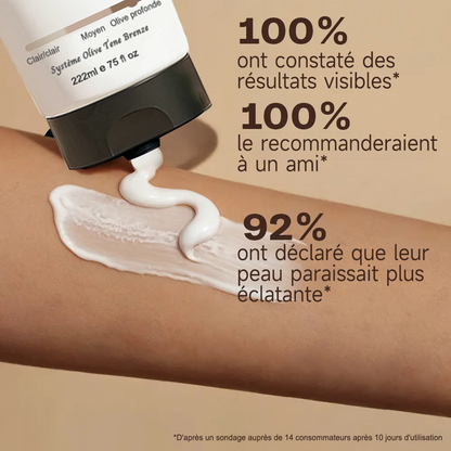 🇫🇷Purelora® Natural Olive Bronze Self Tanner Lotion Corps – Éclat progressif sans soleil, application uniforme, sans sous-ton orangé, hydratation intense, végan et cruelty-free