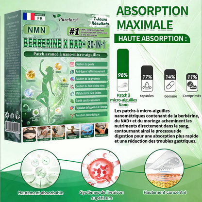 💖Pharmacie en ligne française×  p𝒖𝒓𝒆𝒍𝒐𝒓𝒂® NAD × 𝑬𝑮𝑪𝑮 20-𝒆𝒏-𝟏 𝐏𝐚𝙩𝙘𝙝 𝙈𝙞𝙘𝙧𝙤𝙣é𝙚𝒅𝒍𝒆 𝑨𝒗𝒂𝐧𝐜é 𝙉𝙖𝒏𝒐 (𝐔𝐧𝐞 𝐬𝐞𝐮𝐥𝐞 𝐟𝐨𝐢𝐬 𝐩𝐚𝐫 𝐣𝐨𝐮𝐫, 𝐜𝐡𝐚𝐧𝐠𝐞𝐦𝐞𝐧𝐭𝐬 𝐯𝐢𝐬𝐢𝐛𝐥𝐞𝐬 𝐞𝐧 𝟕 𝐣𝐨𝐮𝐫𝐬) ✅𝐏𝐨𝐮𝐫 𝐥’𝐨𝐛é𝐬𝐢𝐭é, 🅟🅔🅐🅤 🅡🅔🅛â🅒🅗é🅔,𝐝𝐢𝐚𝐛è𝐭𝐞, 𝐚𝐩𝐧é𝐞 𝐝𝐮 𝐬𝐨𝐦𝐦𝐞𝐢𝐥, 𝐩𝐫𝐨𝐛𝐥è𝐦𝐞𝐬 𝐚𝐫𝐭𝐢𝐜𝐮𝐥𝐚𝐢𝐫𝐞𝐬, 𝐞𝐭 𝐛𝐢𝐞𝐧 𝐩𝐥𝐮𝐬