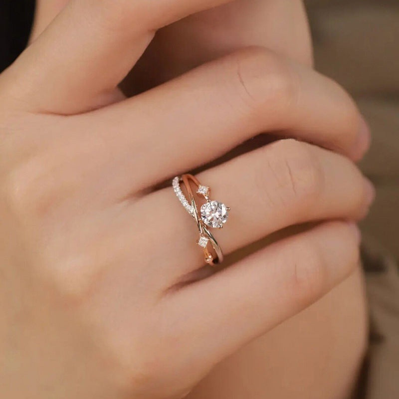 🔥 DERNIER JOUR -80% : Bague de Magnétologie Lymphatique en Diamant CZTICLE®