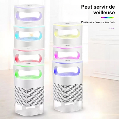 🔦Piège à insectes silencieux – Contre les moustiques, moucherons et mites🦟