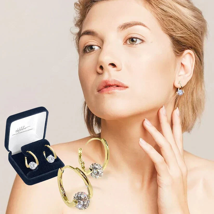 🔥 DERNIER JOUR -80 % | CZTICLE™ Boucles d’Oreilles Magnétiques au Germanium