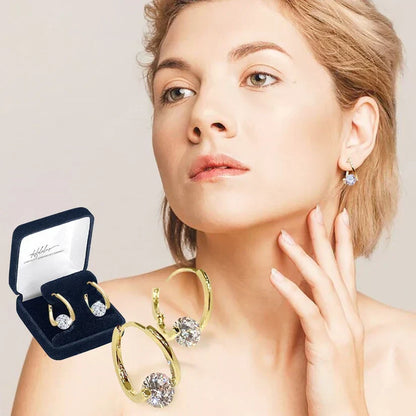 🔥 DERNIER JOUR -80 % | CZTICLE™ Boucles d’Oreilles Magnétiques au Germanium