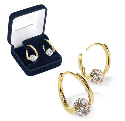 🔥 DERNIER JOUR -80 % | CZTICLE™ Boucles d’Oreilles Magnétiques au Germanium
