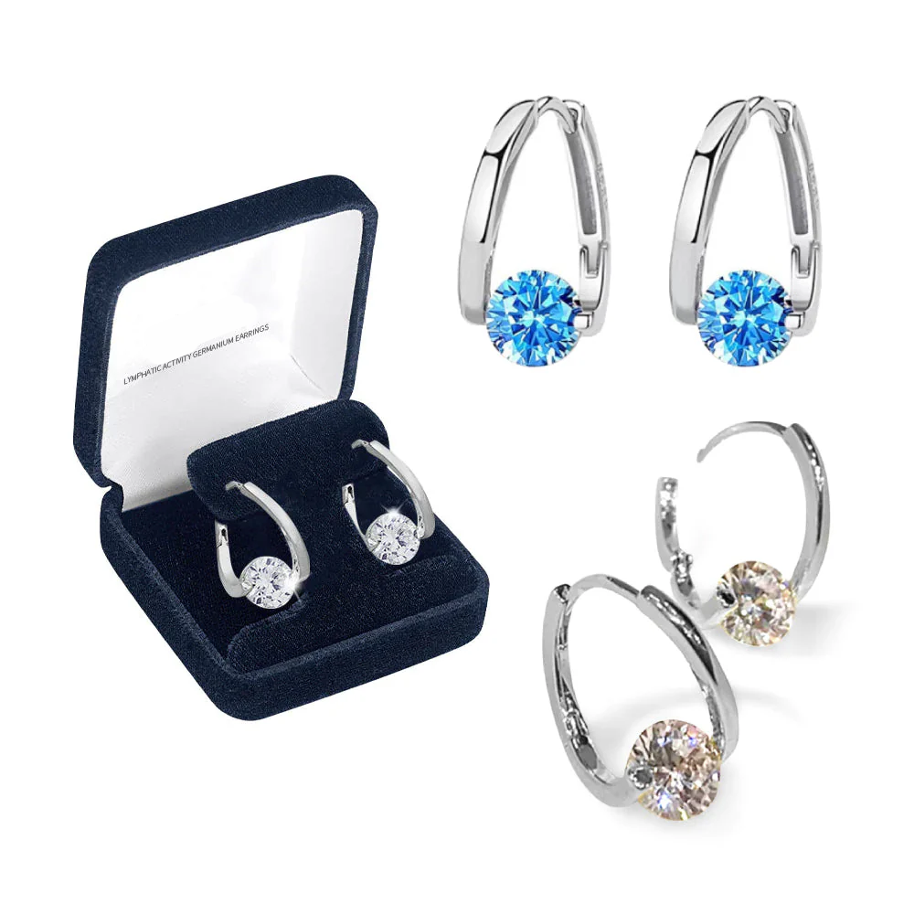 🔥 DERNIER JOUR -80 % | CZTICLE™ Boucles d’Oreilles Magnétiques au Germanium