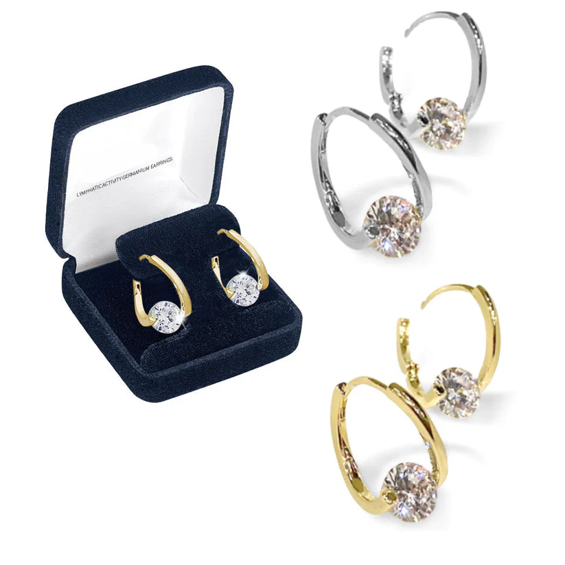 🔥 DERNIER JOUR -80 % | CZTICLE™ Boucles d’Oreilles Magnétiques au Germanium