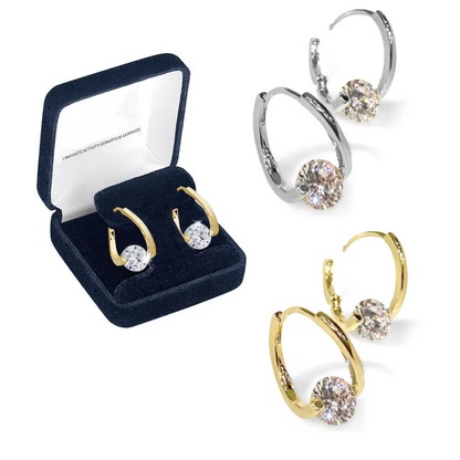 🔥 DERNIER JOUR -80 % | CZTICLE™ Boucles d’Oreilles Magnétiques au Germanium