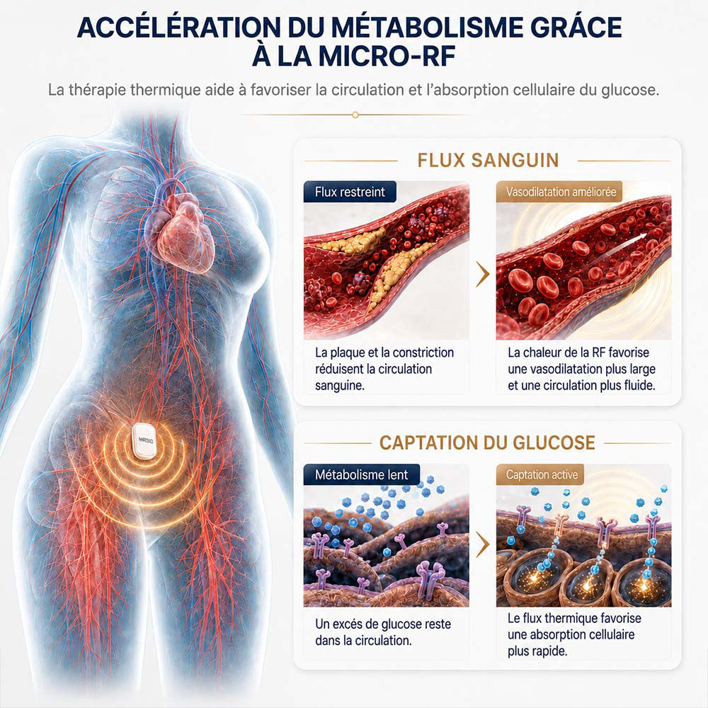 MRESIO® ✨ Appareil de Remodelage Corporel Micro-RF & Drainage Lymphatique 🪴