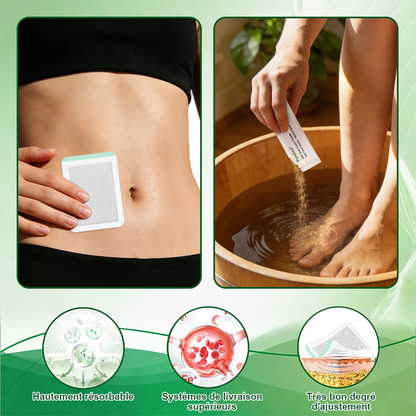 Purelora® Berberine × Chromium Complete Metabolic Rhythm Kit (🌀 Patch externe quotidien + Poudre de soutien métabolique hebdomadaire) ✅ Pour l’équilibre métabolique, le soutien de la glycémie, la circulation et la santé métabolique globale