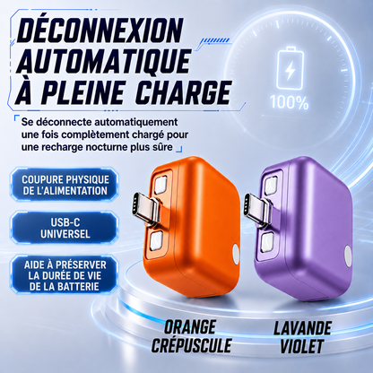 🔥 DERNIER JOUR : -80 % Protecteur de charge USB-C 140 W avec IA et arrêt automatique à pleine charge
