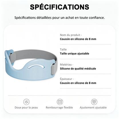 🔥 DERNIER JOUR : -80 % 🔥 LuckySong® Genouillère de Maintien de la Rotule | Support de Genou Ajustable pour Confort Quotidien ✅
