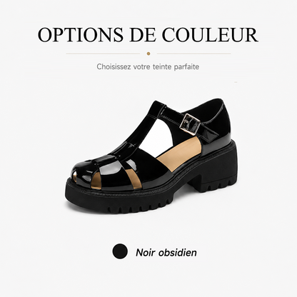 🔥 Nouvelle Collection 2026 | Sandales Mary Jane Femme à Plateforme – Élégance en Cuir Verni, Confort Tendance & Semelle Antidérapante pour un Maintien Parfait