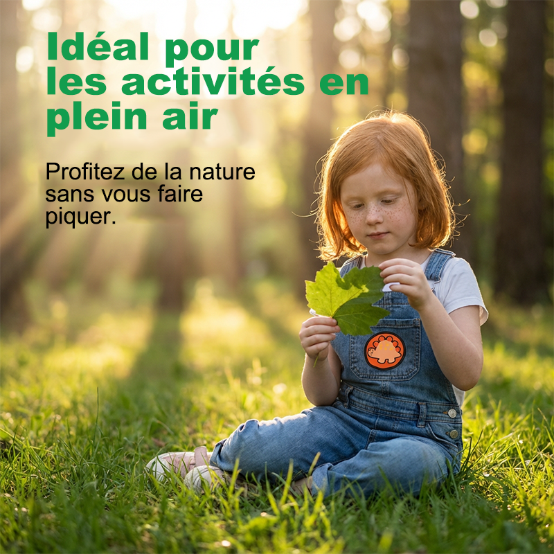 🦟 Patchs anti-moustiques Hudros aux huiles essentielles – Sans DEET, format familial
