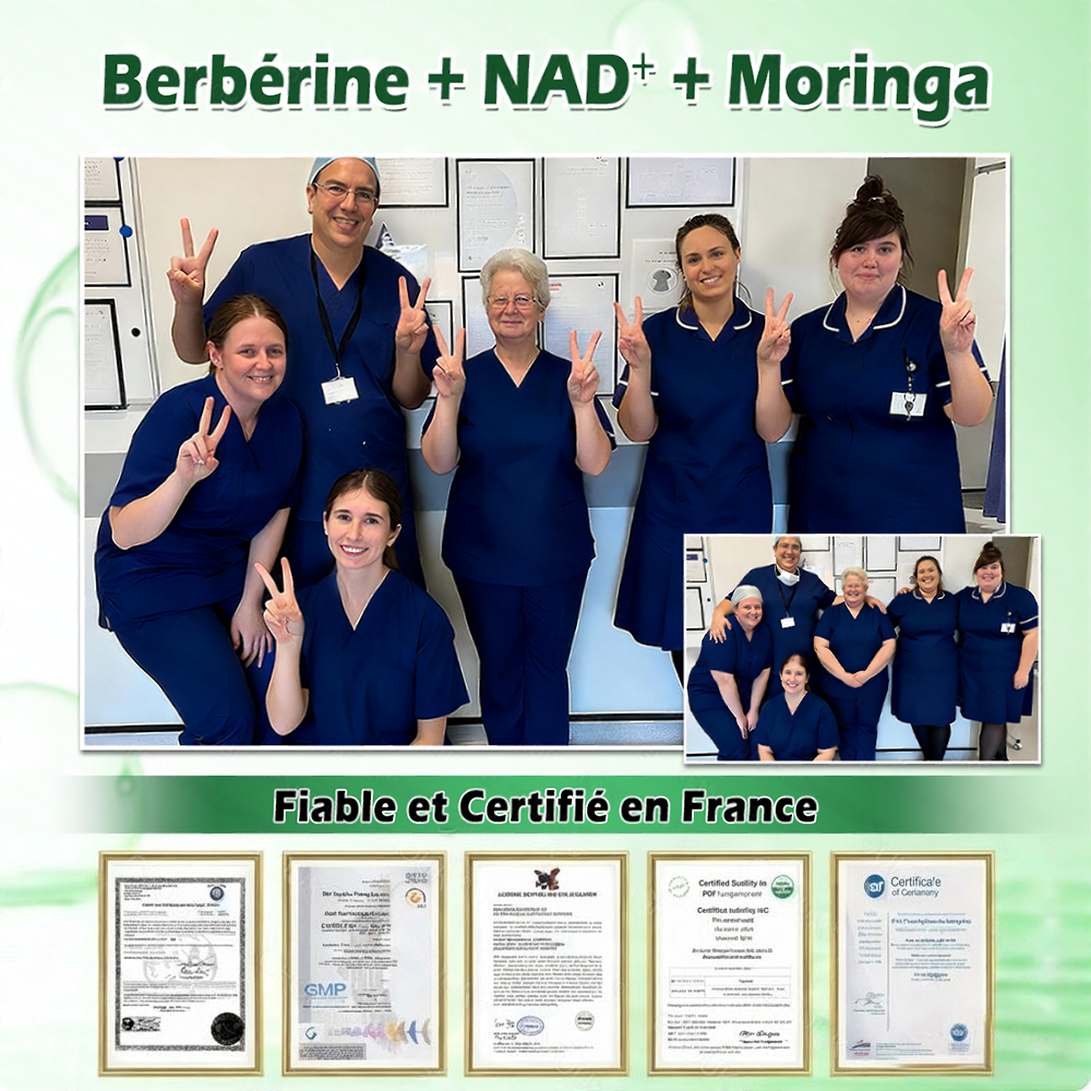 🇫🇷 Nouveauté 2026丨 Purelora® Moringa Berbérine x NAD+ Patch Nano-Microneedle 10-en-1 Une application par jour, changements visibles dès 7 jours. Pour accompagner la gestion du poids et le bien-être global