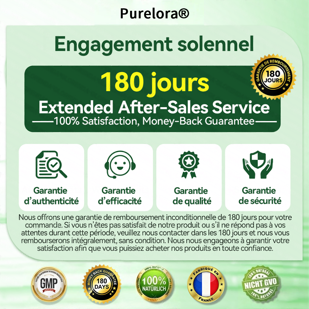 🇫🇷 Nouveauté 2026丨 Purelora® Moringa Berbérine x NAD+ Patch Nano-Microneedle 10-en-1 Une application par jour, changements visibles dès 7 jours. Pour accompagner la gestion du poids et le bien-être global.