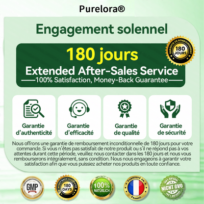 🇫🇷 Nouveauté 2026丨 Purelora® Moringa Berbérine x NAD+ Patch Nano-Microneedle 10-en-1 Une application par jour, changements visibles dès 7 jours. Pour accompagner la gestion du poids et le bien-être global.