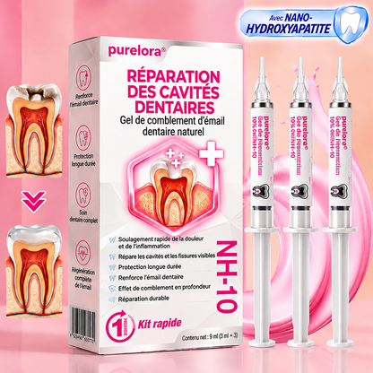 Purelora® DenPerm – Gel de comblement de l’émail naturel pour la réparation des caries