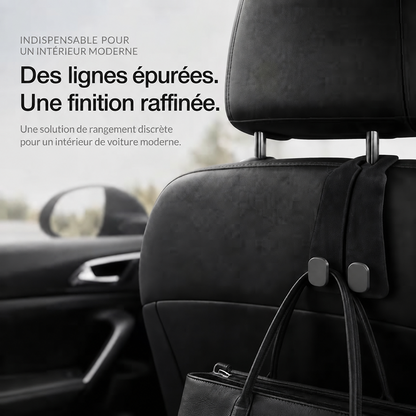 🚗✨ Aujourd’hui seulement : -80 % 💰 | Doubles crochets de luxe pour appuie-tête – Plus de rangement et de style !