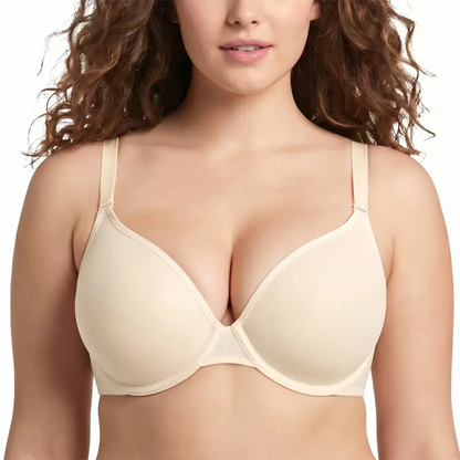 ✨ Soutien-gorge femme en maille transparente ultra-légère – Respirant, sans rembourrage, avec armatures & bretelles convertibles