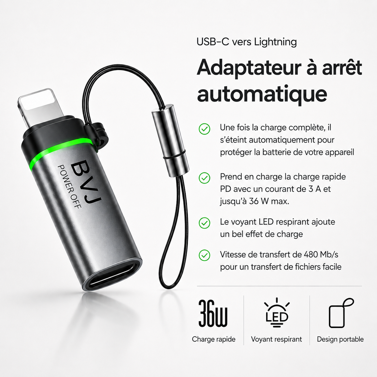 🔥 DERNIER JOUR : -80 % Protecteur de charge USB-C 140 W avec IA et arrêt automatique à pleine charge