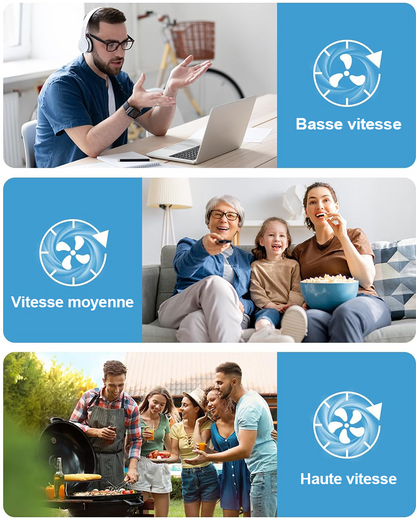 ❄️ Ventilateur Brumisateur Portable BVJ | ❄️Jusqu’à 30 h d’autonomie • Réservoir d’eau 600 ml • Recharge USB • Fonctionnement silencieux | Idéal pour la maison, le bureau, le camping et les voyages