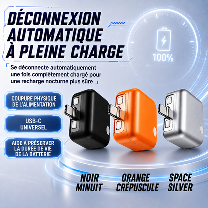 🔥 DERNIER JOUR : -80 % Protecteur de charge USB-C 140 W avec IA et arrêt automatique à pleine charge