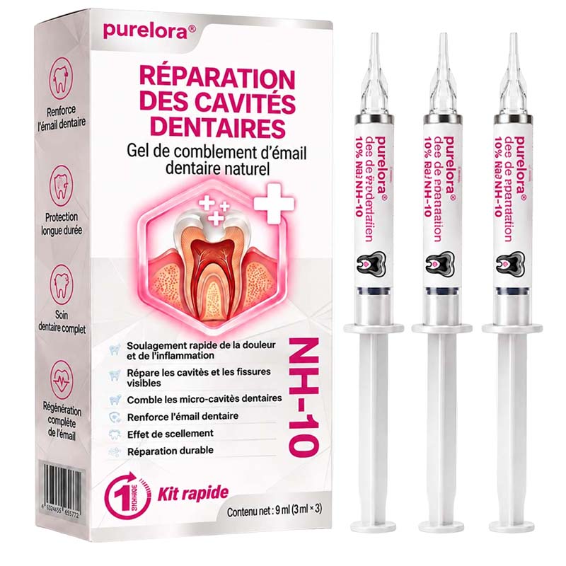 Purelora® DenPerm – Gel de comblement de l’émail naturel pour la réparation des caries
