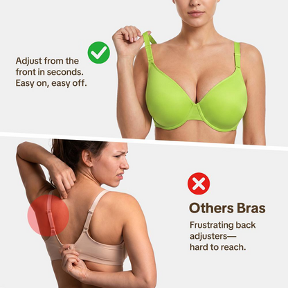 ✨ Soutien-gorge femme en maille transparente ultra-légère – Respirant, sans rembourrage, avec armatures & bretelles convertibles