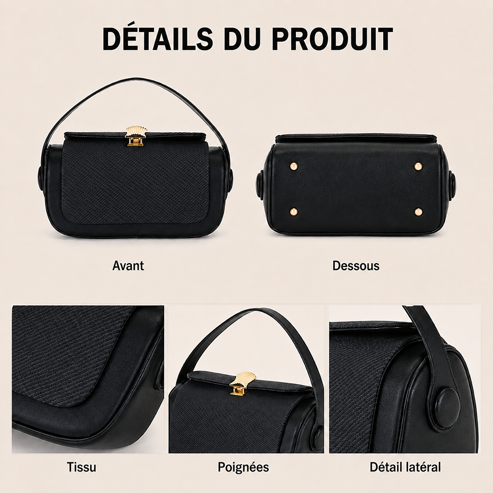 🇫🇷Sac à main élégant pour femme – compact, spacieux & polyvalent.