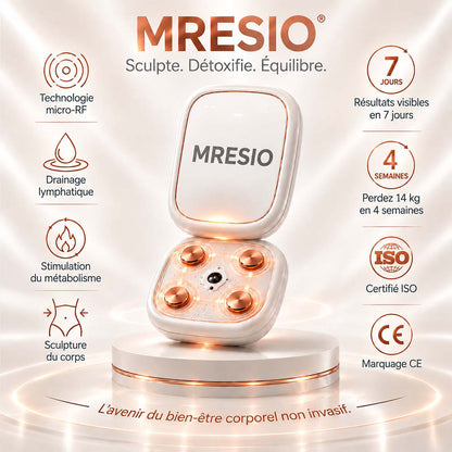 MRESIO® ✨ Appareil de Remodelage Corporel Micro-RF & Drainage Lymphatique 🪴