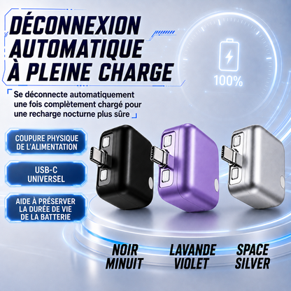 🔥 DERNIER JOUR : -80 % Protecteur de charge USB-C 140 W avec IA et arrêt automatique à pleine charge