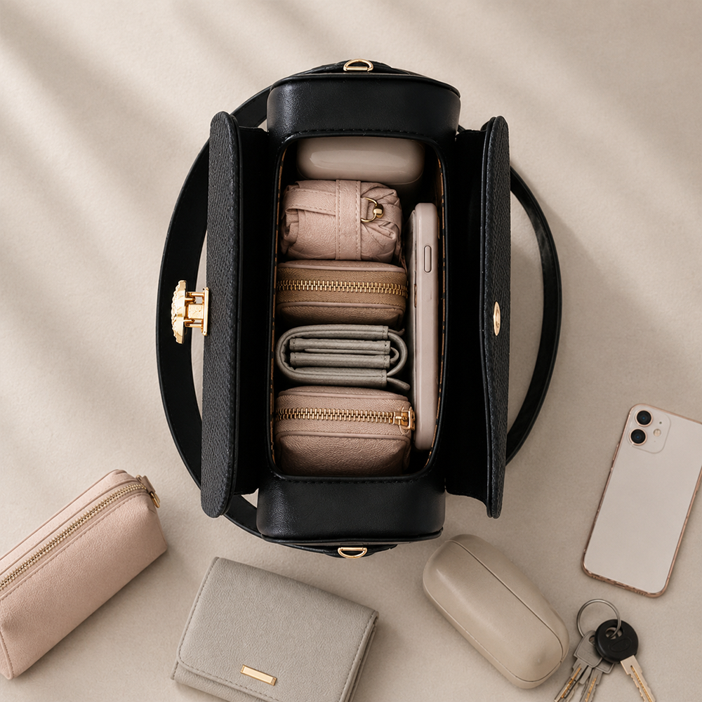 🇫🇷Sac à main élégant pour femme – compact, spacieux & polyvalent.