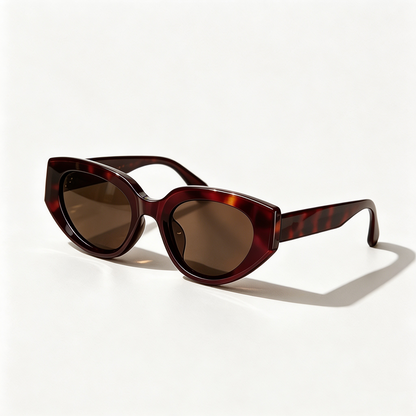🔥 Lunettes de soleil Femme 2-en-1 – Design rétro chic œil de chat & aviateur