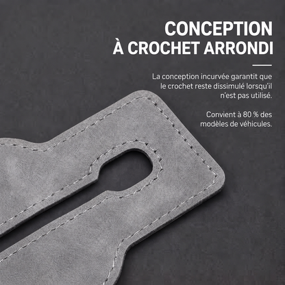 🚗✨ Aujourd’hui seulement : -80 % 💰 | Doubles crochets de luxe pour appuie-tête – Plus de rangement et de style !