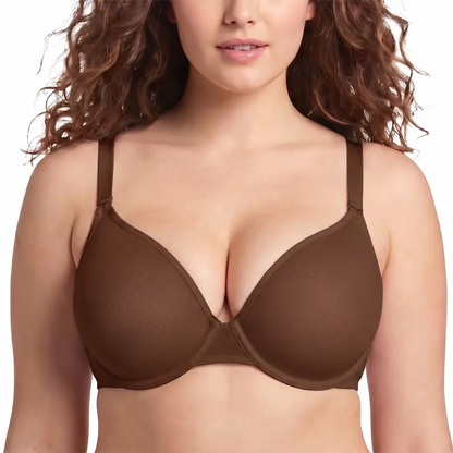 ✨ Soutien-gorge femme en maille transparente ultra-légère – Respirant, sans rembourrage, avec armatures & bretelles convertibles
