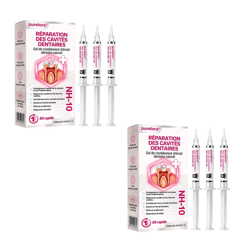 Purelora® DenPerm – Gel de comblement de l’émail naturel pour la réparation des caries