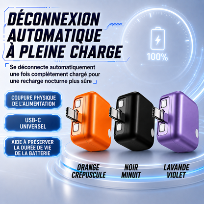 🔥 DERNIER JOUR : -80 % Protecteur de charge USB-C 140 W avec IA et arrêt automatique à pleine charge