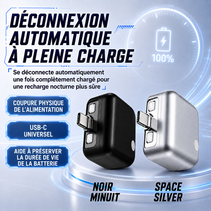 🔥 DERNIER JOUR : -80 % Protecteur de charge USB-C 140 W avec IA et arrêt automatique à pleine charge