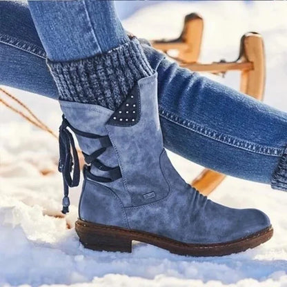 🔥 DERNIER JOUR DE PROMO -80 % 🔥 Bottines orthopédiques d’hiver pour femme, chaudes en laine, avec soutien de la voûte plantaire