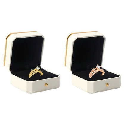 🔥 DERNIER JOUR -80% : Bague de Magnétologie Lymphatique en Diamant CZTICLE®