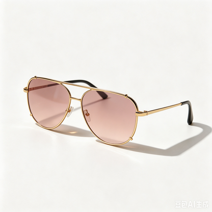 🔥 Lunettes de soleil Femme 2-en-1 – Design rétro chic œil de chat & aviateur