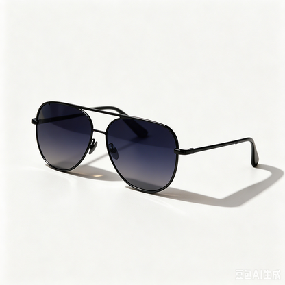 🔥 Lunettes de soleil Femme 2-en-1 – Design rétro chic œil de chat & aviateur