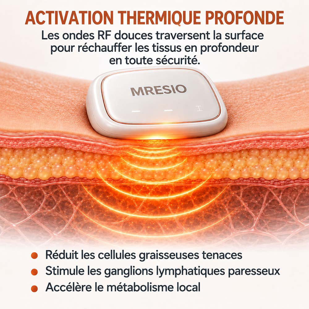 MRESIO® ✨ Appareil de Remodelage Corporel Micro-RF & Drainage Lymphatique 🪴