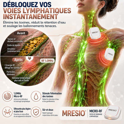MRESIO® ✨ Appareil de Remodelage Corporel Micro-RF & Drainage Lymphatique 🪴