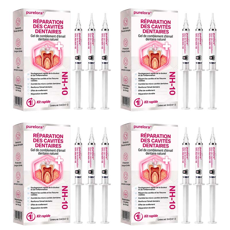 Purelora® DenPerm – Gel de comblement de l’émail naturel pour la réparation des caries