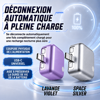 🔥 DERNIER JOUR : -80 % Protecteur de charge USB-C 140 W avec IA et arrêt automatique à pleine charge